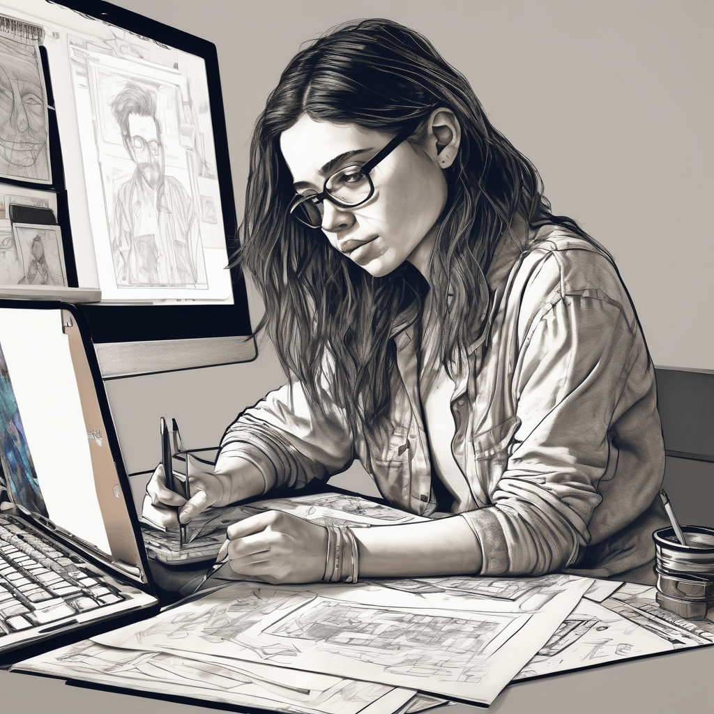 Cómo desarrollar tu estilo propio en ilustración digital: de la imitación a una voz artística verdaderamente única